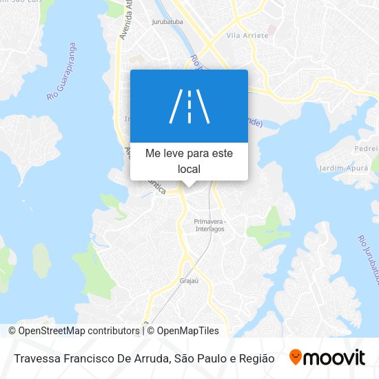 Travessa Francisco De Arruda mapa
