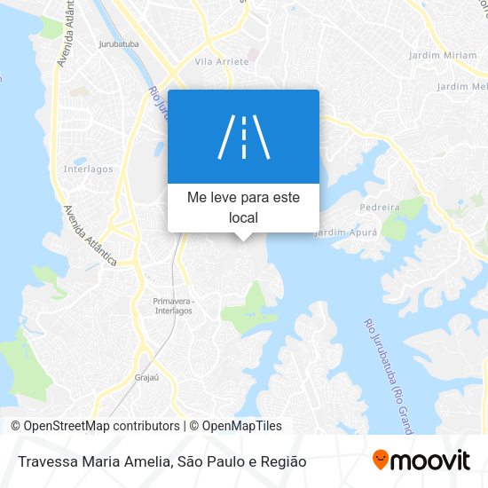 Travessa Maria Amelia mapa