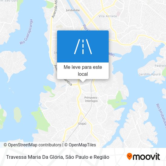 Travessa Maria Da Glória mapa