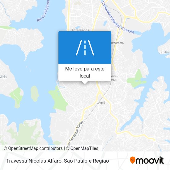 Travessa Nicolas Alfaro mapa