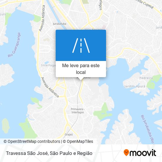 Travessa São José mapa