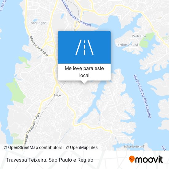 Travessa Teixeira mapa