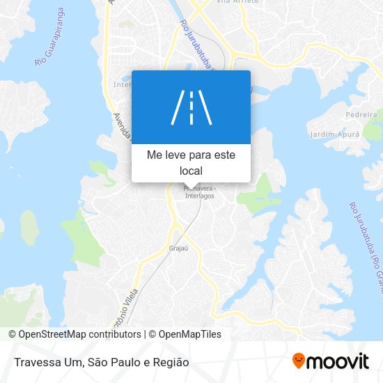 Travessa Um mapa