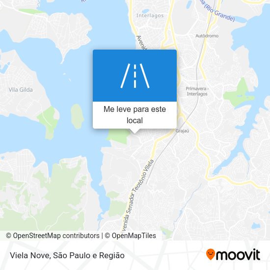 Viela Nove mapa