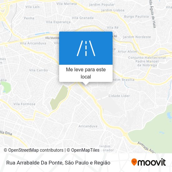 Rua Arrabalde Da Ponte mapa