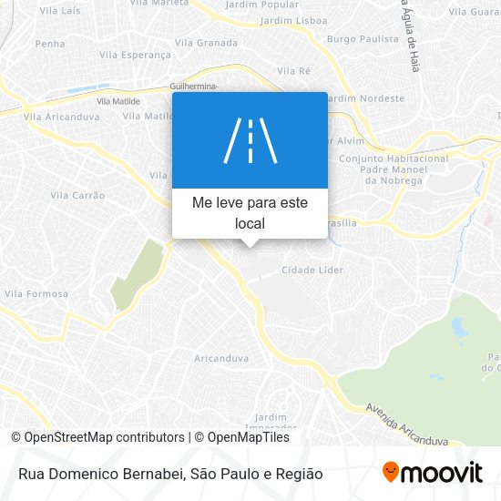 Rua Domenico Bernabei mapa