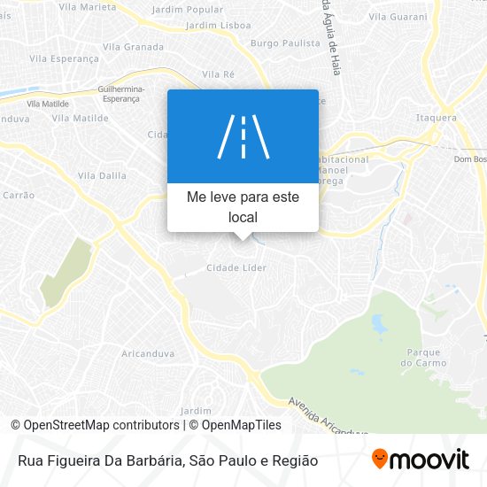 Rua Figueira Da Barbária mapa