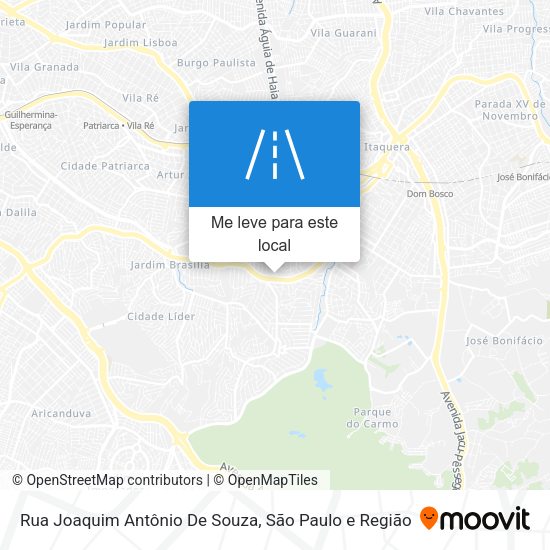 Rua Joaquim Antônio De Souza mapa