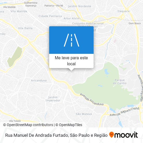 Rua Manuel De Andrada Furtado mapa