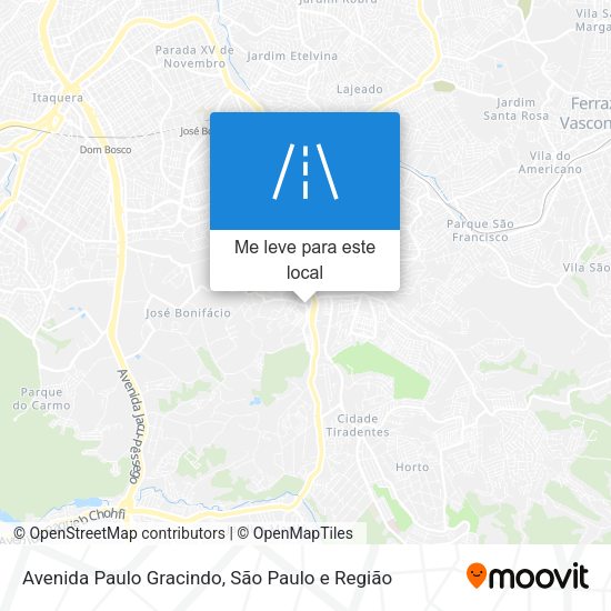 Avenida Paulo Gracindo mapa