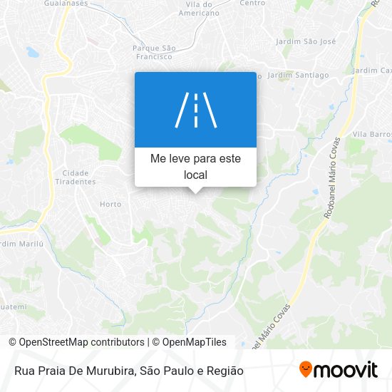 Rua Praia De Murubira mapa