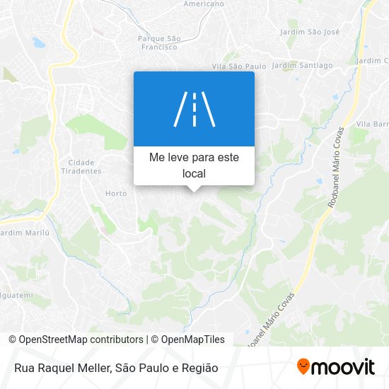 Rua Raquel Meller mapa