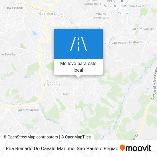 Rua Reisado Do Cavalo Marinho mapa