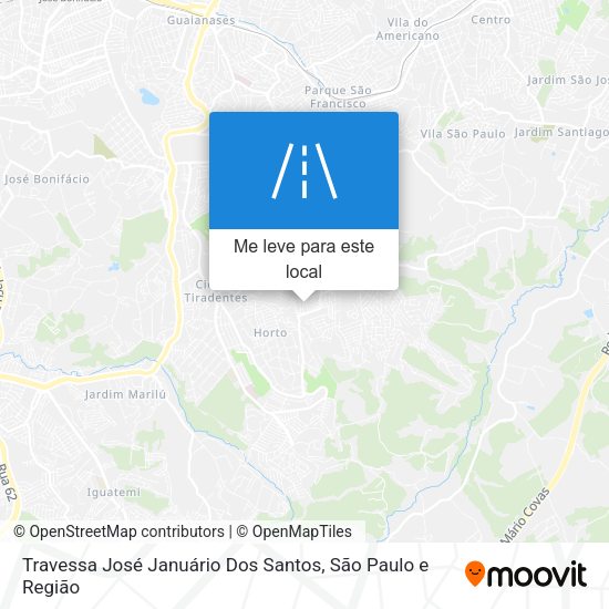 Travessa José Januário Dos Santos mapa