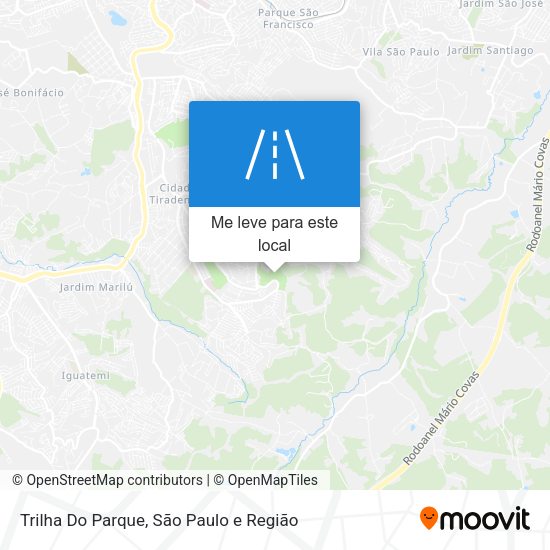 Trilha Do Parque mapa