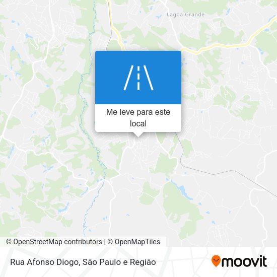 Rua Afonso Diogo mapa