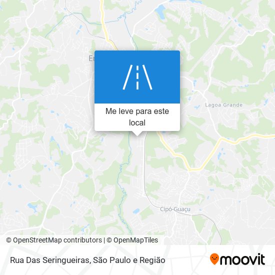 Rua Das Seringueiras mapa