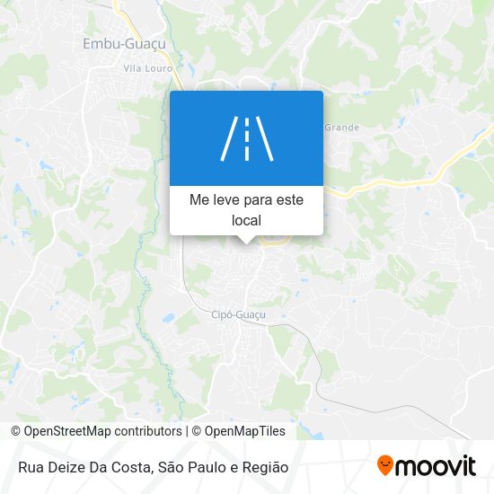 Rua Deize Da Costa mapa