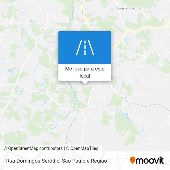Rua Domingos Serôdio mapa