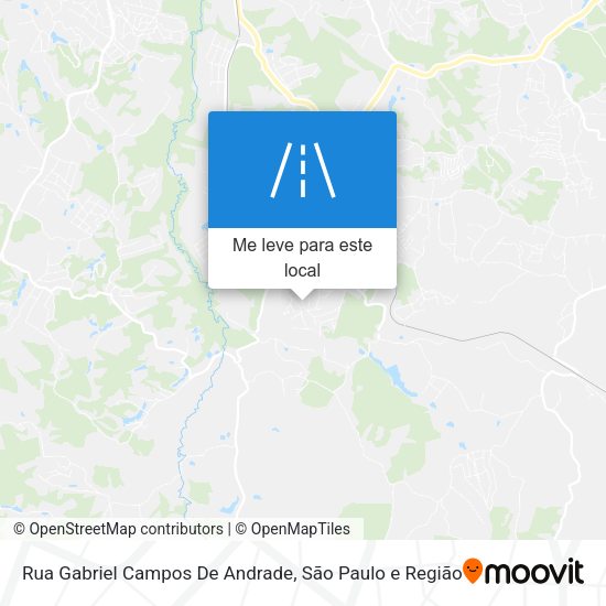 Rua Gabriel Campos De Andrade mapa