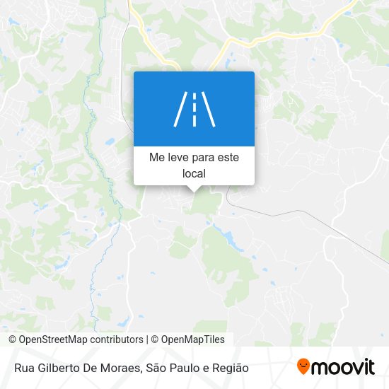 Rua Gilberto De Moraes mapa
