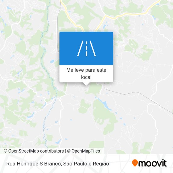 Rua Henrique S Branco mapa