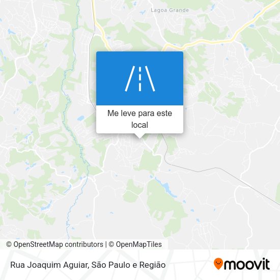 Rua Joaquim Aguiar mapa