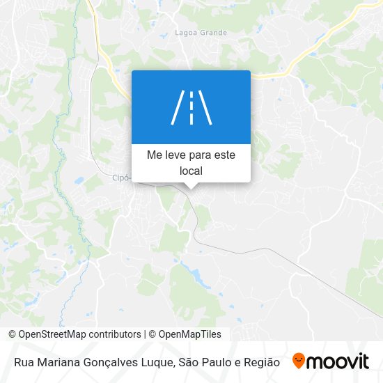 Rua Mariana Gonçalves Luque mapa