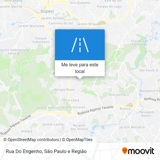 Rua Do Engenho mapa
