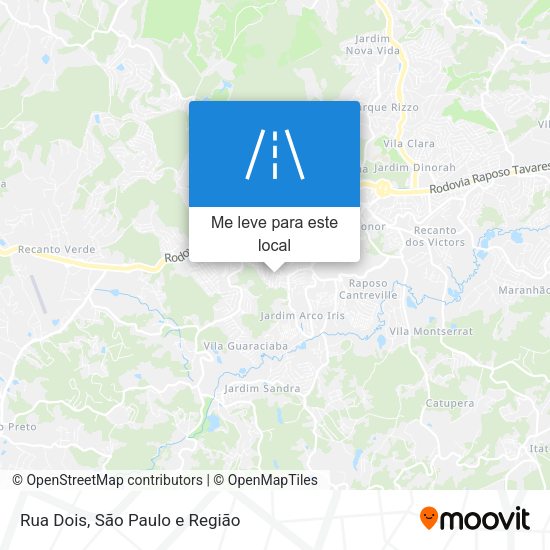 Rua Dois mapa