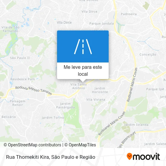Rua Thomekiti Kira mapa