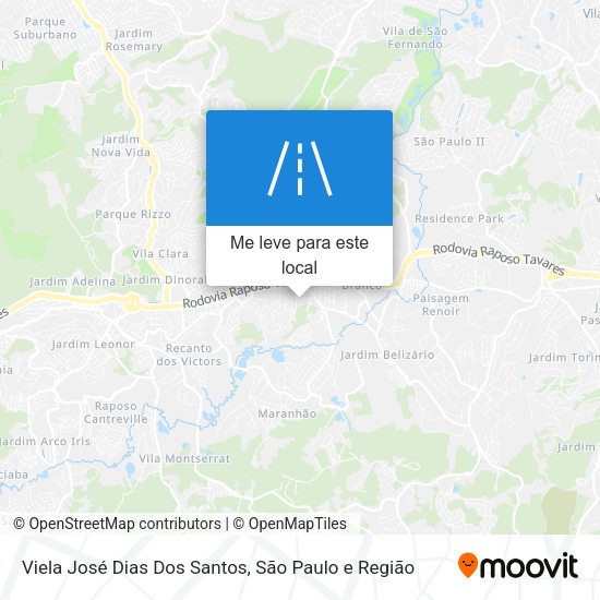 Viela José Dias Dos Santos mapa