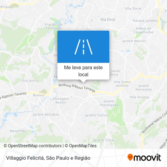 Villaggio Felicitá mapa
