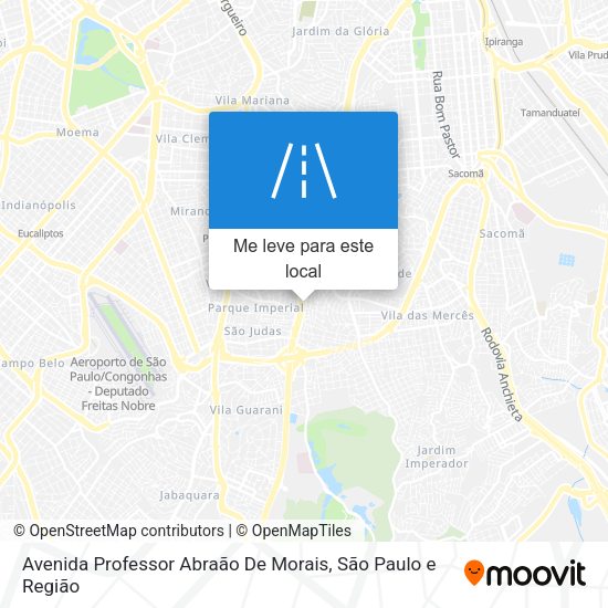 Avenida Professor Abraão De Morais mapa