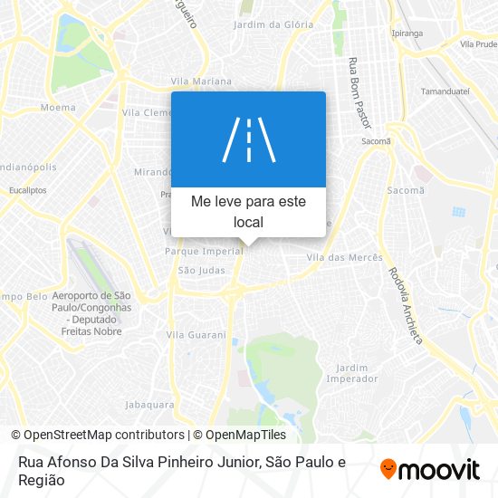 Rua Afonso Da Silva Pinheiro Junior mapa