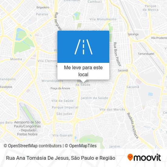 Rua Ana Tomásia De Jesus mapa