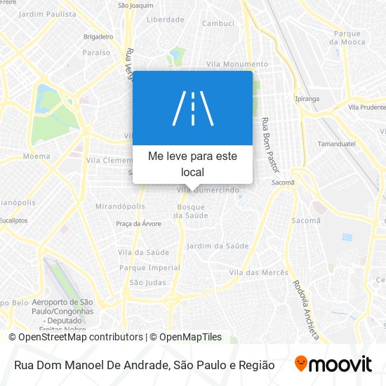 Rua Dom Manoel De Andrade mapa