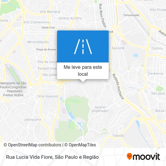 Rua Lucia Vida Fiore mapa