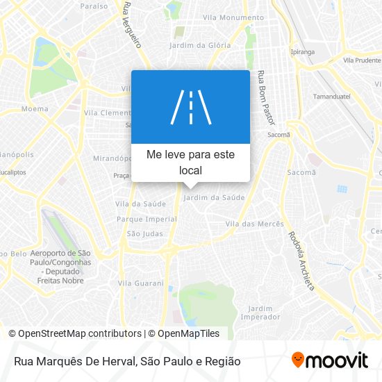 Rua Marquês De Herval mapa