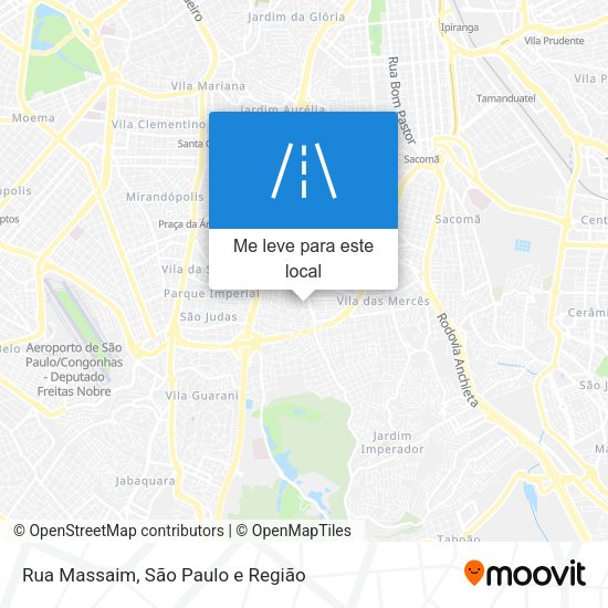 Rua Massaim mapa