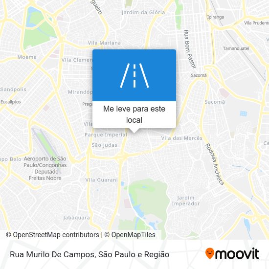 Rua Murilo De Campos mapa
