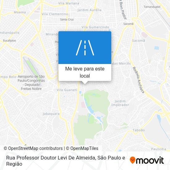 Rua Professor Doutor Levi De Almeida mapa