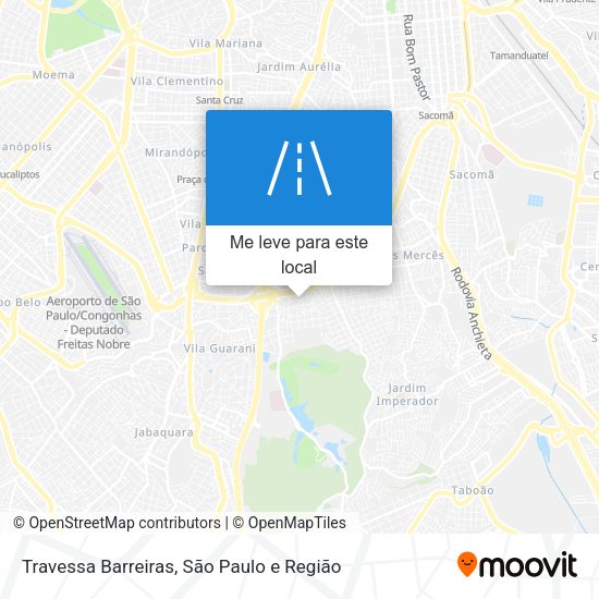 Travessa Barreiras mapa