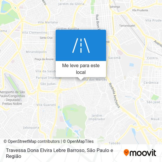 Travessa Dona Elvira Lebre Barroso mapa