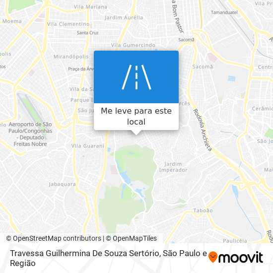 Travessa Guilhermina De Souza Sertório mapa