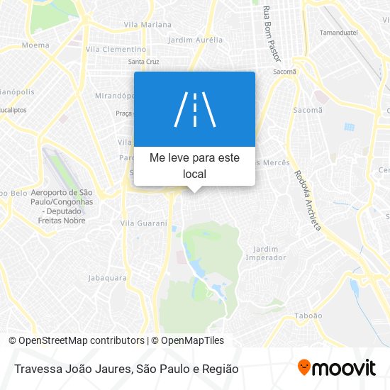 Travessa João Jaures mapa