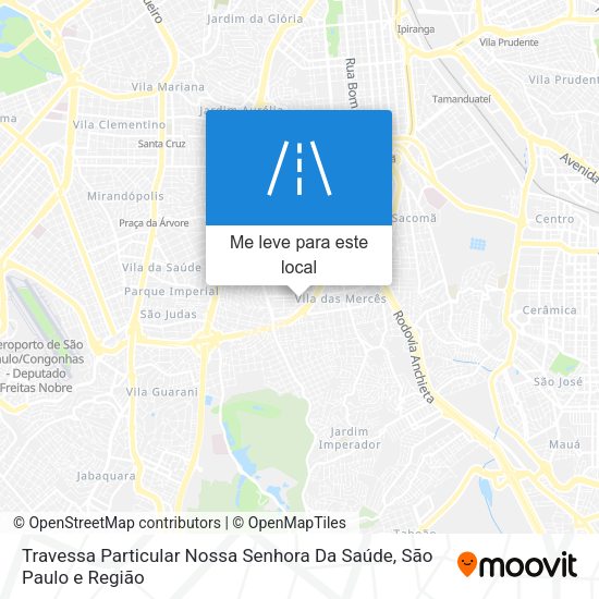 Travessa Particular Nossa Senhora Da Saúde mapa