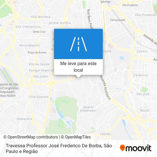 Travessa Professor José Frederico De Borba mapa