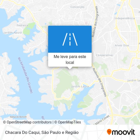 Chacara Do Caqui mapa