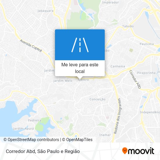 Corredor Abd mapa